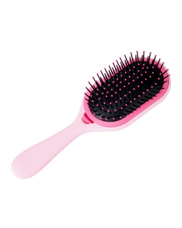 OXX Haircare 2-in-1 Detangling Hair Brush and Mirror - Pink
