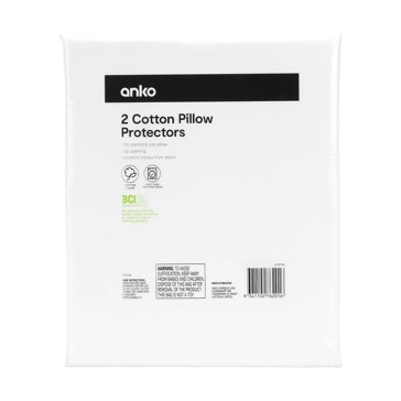 Pillow Protectors, Set of 2 - Anko