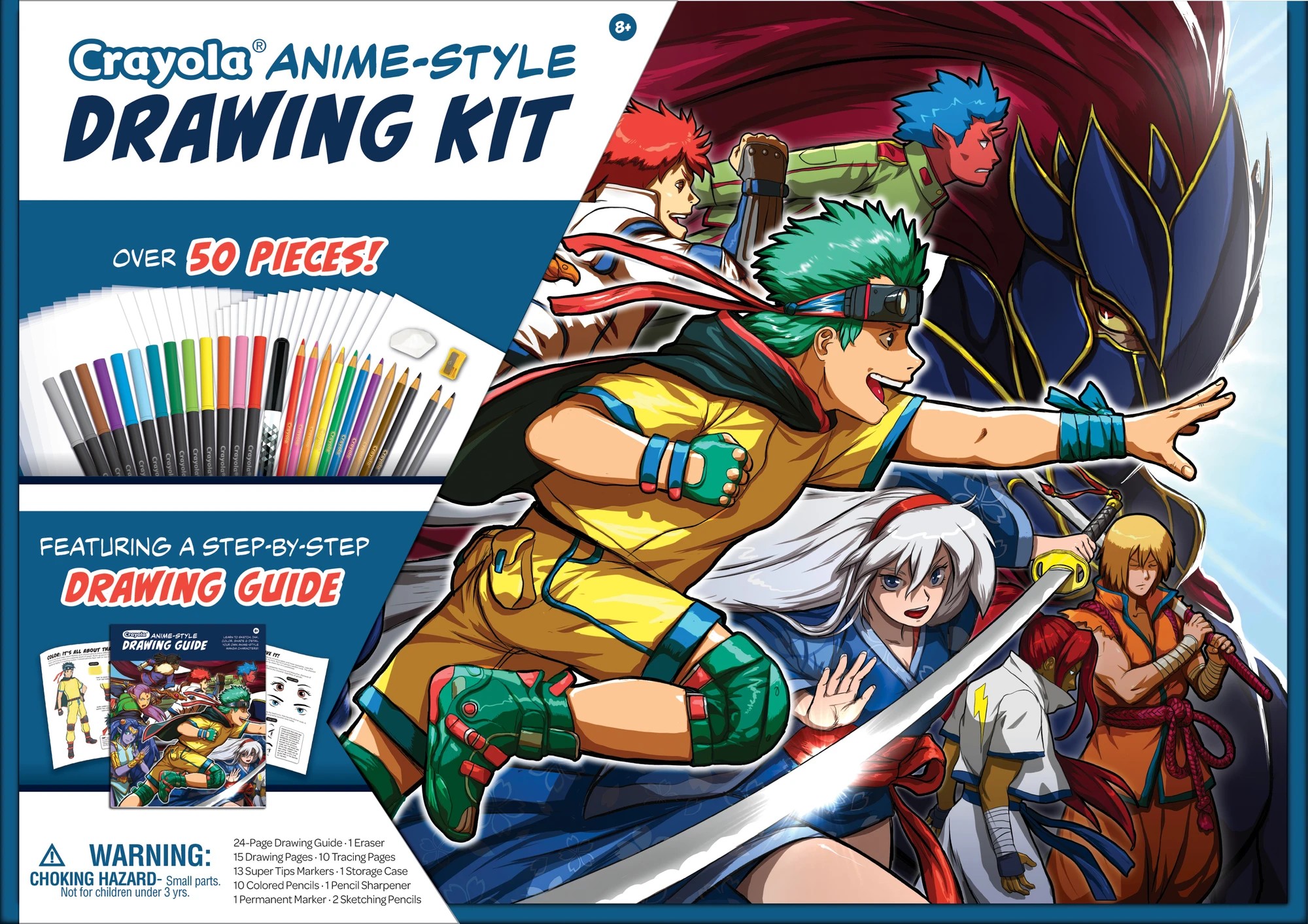 Crayola Learn To Draw Anime Kit