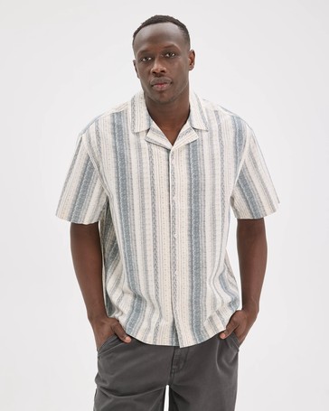 Commons Australian Cotton Resort Print Shirt