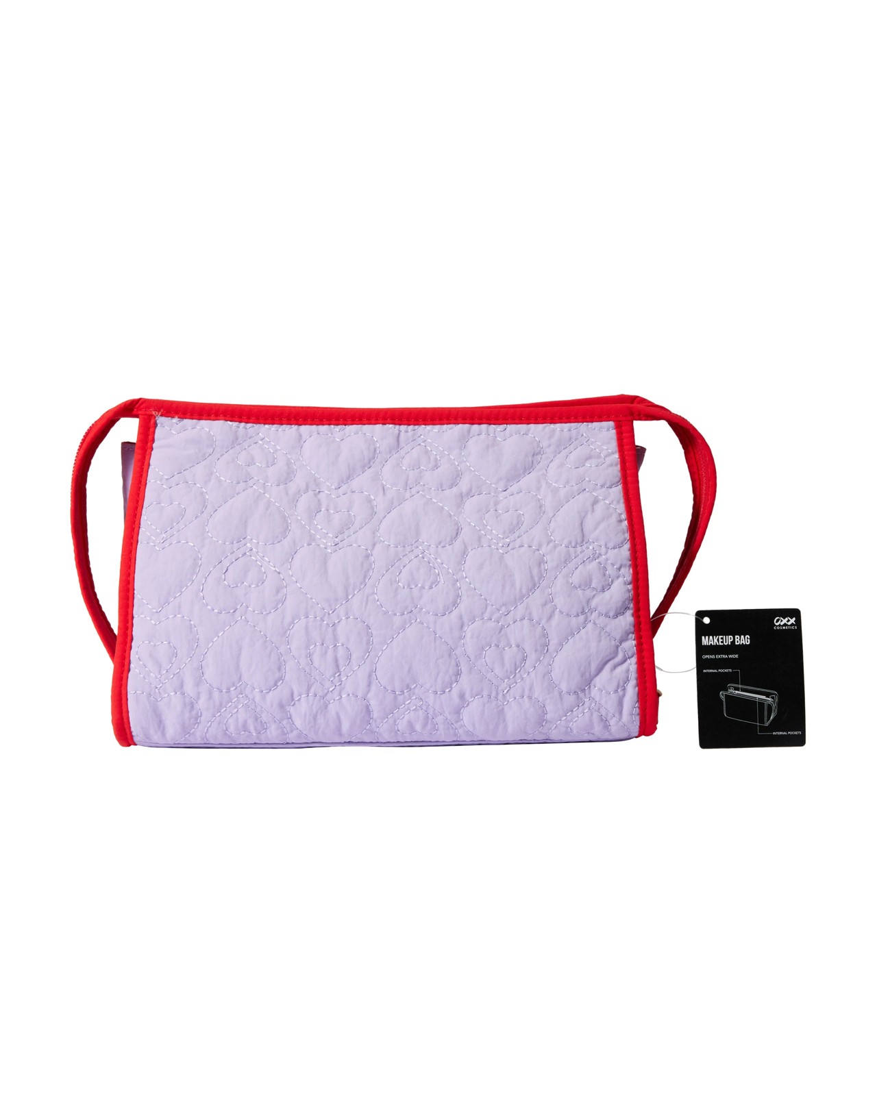 OXX Cosmetics Makeup Bag - Quilt Heart 4 of 4