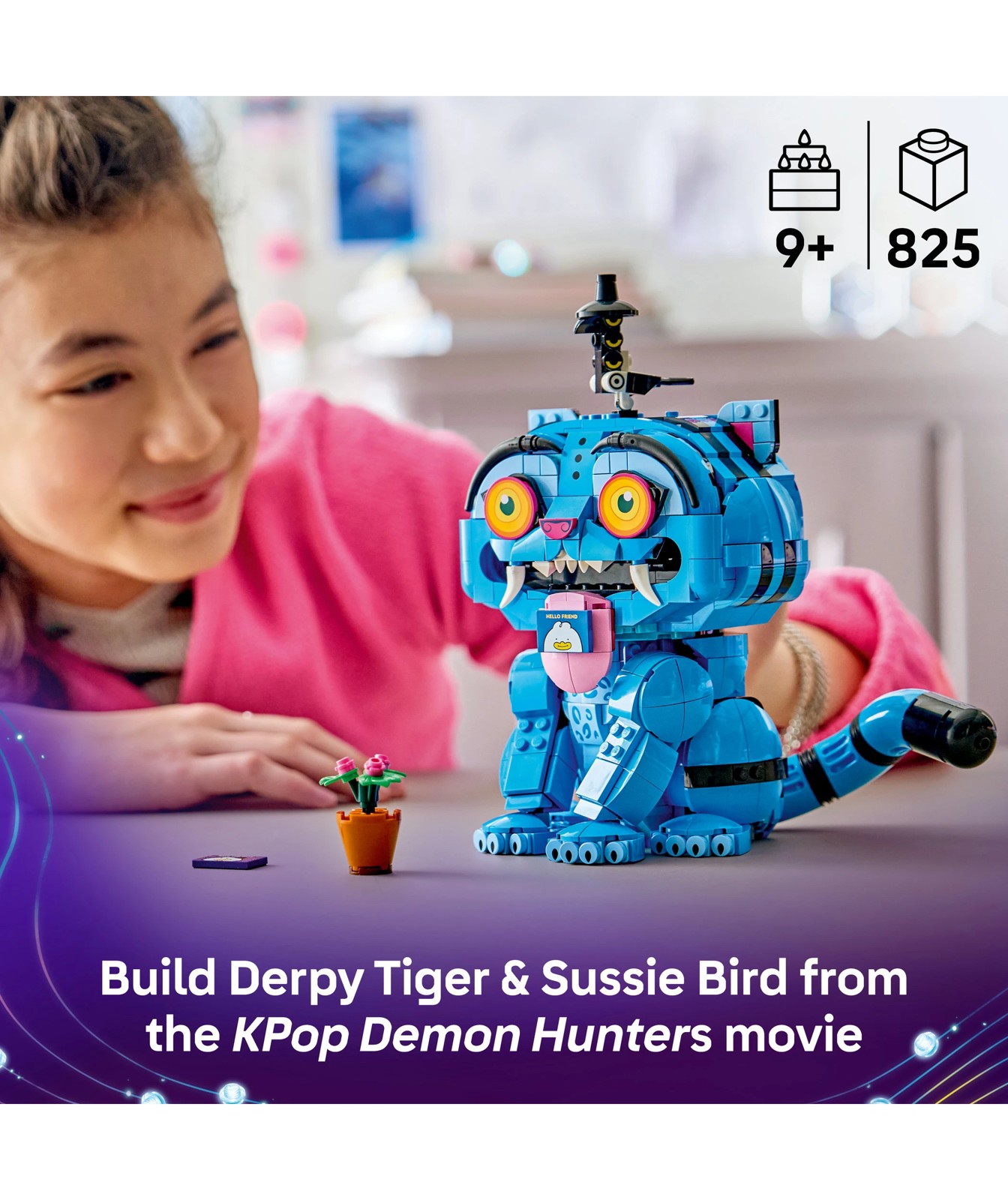 LEGO® KPop Demon Hunters Derpy Tiger and Sussie Bird 72537 2 of 5