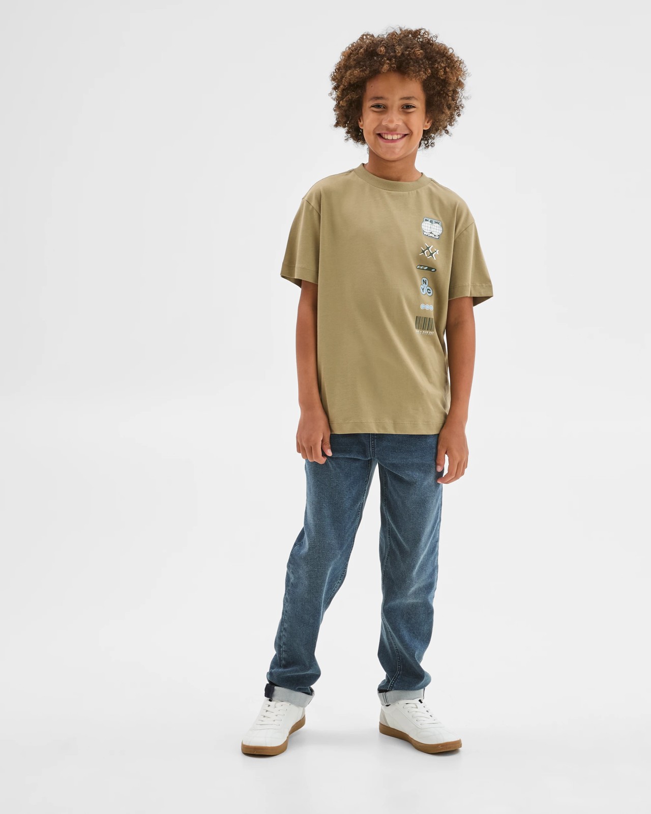 Australian Cotton Short Sleeve T-Shirt - Green 2 of 5