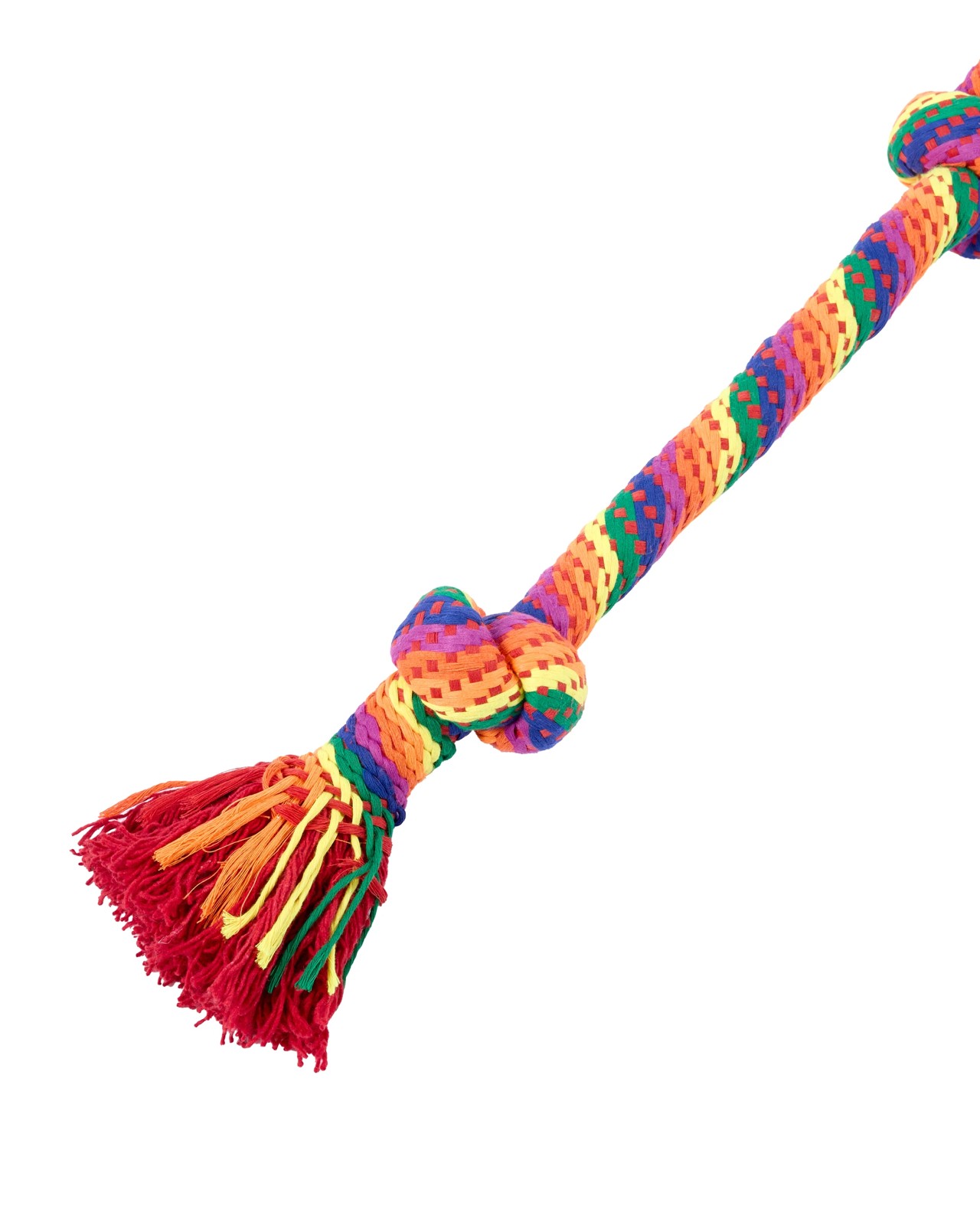 Pet Toy Mega Knotted Rope Rainbow - Anko 2 of 3
