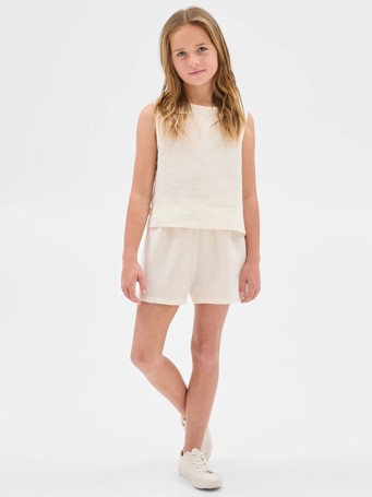 European Linen Tank
