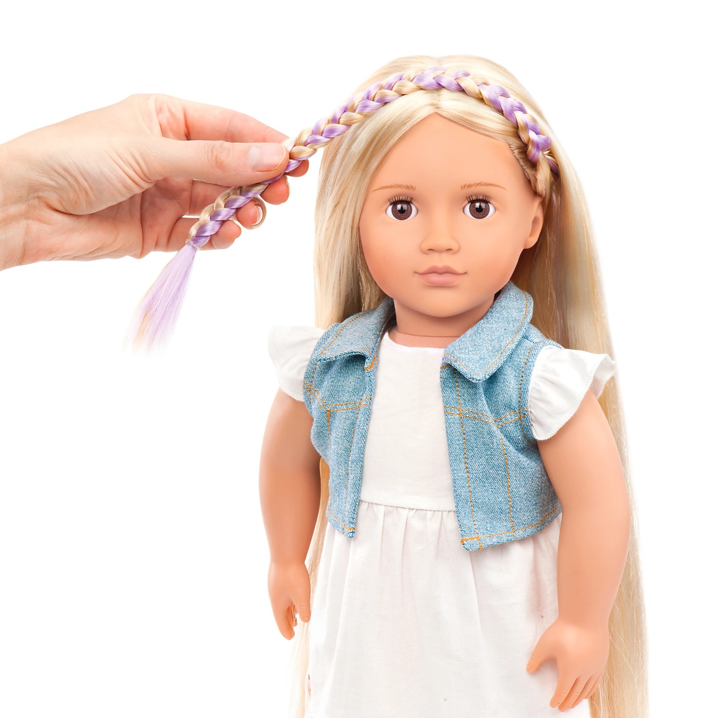 our generation phoebe hairgrow doll