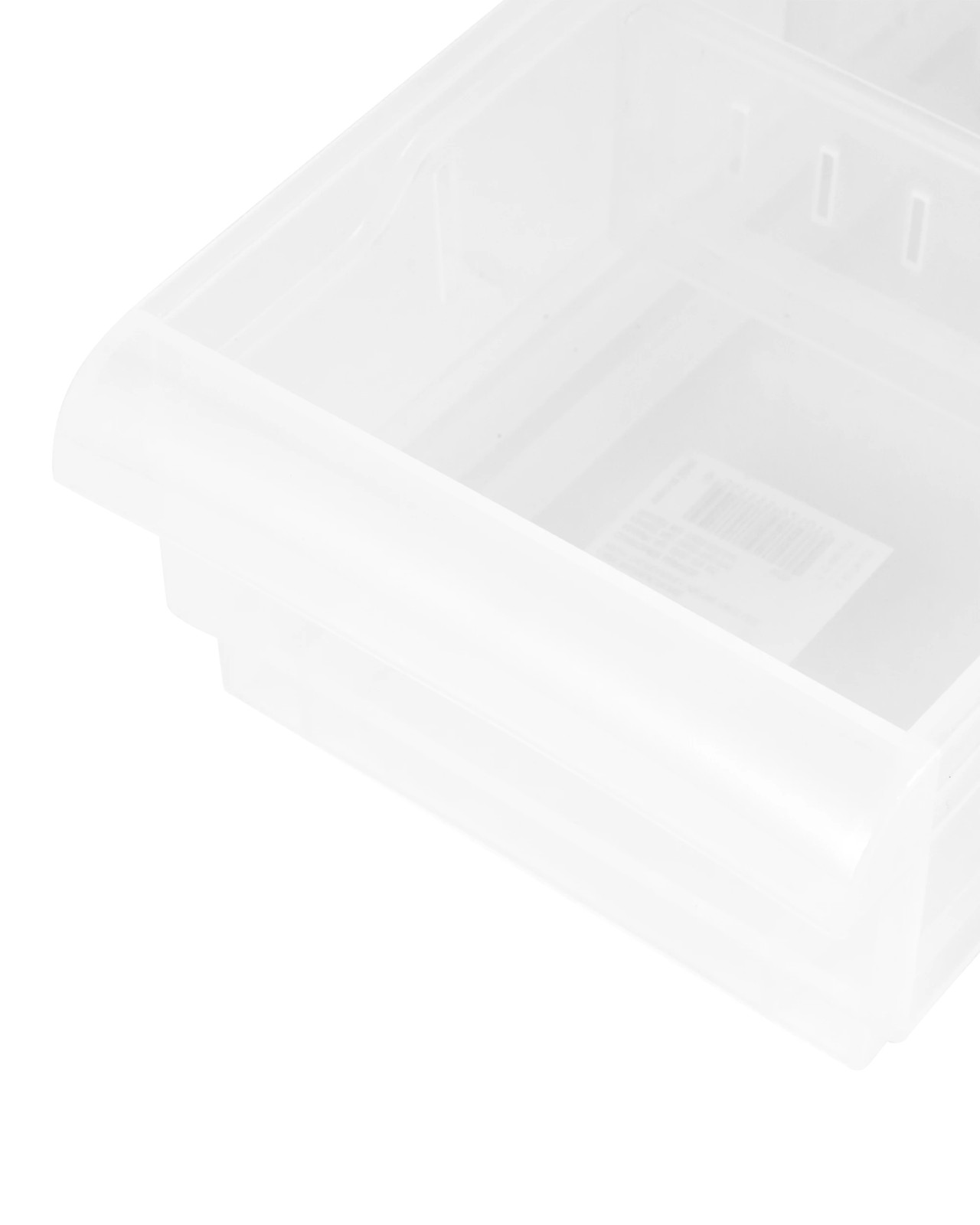 Anko Low Stackable Roller Storage - Clear 5 of 5