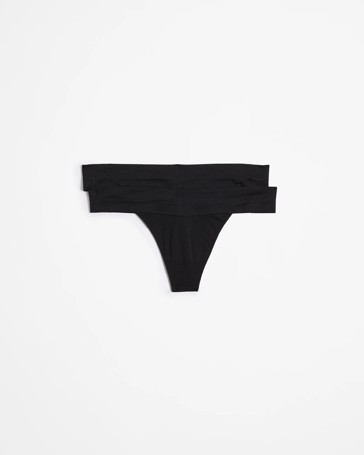 2 Pack Seamfree G-String Briefs - Lily Loves