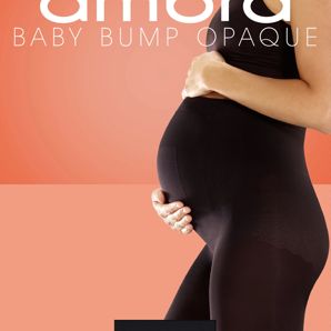 Ambra 1 Pack 70 Denier Baby Bump Opaque Tights