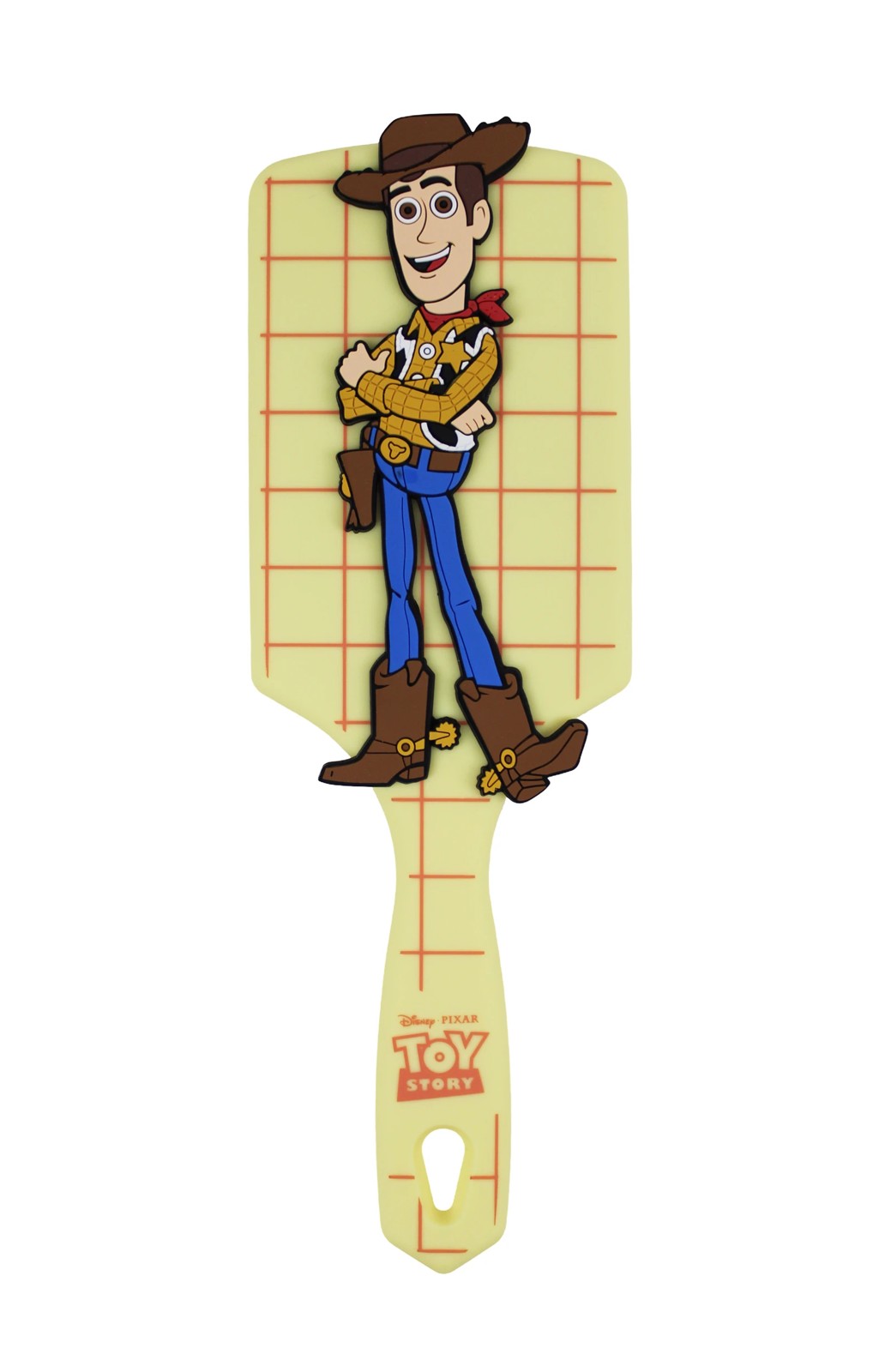 Disney Pixar Toy Story Paddle Hairbrush - Woody 2 of 4
