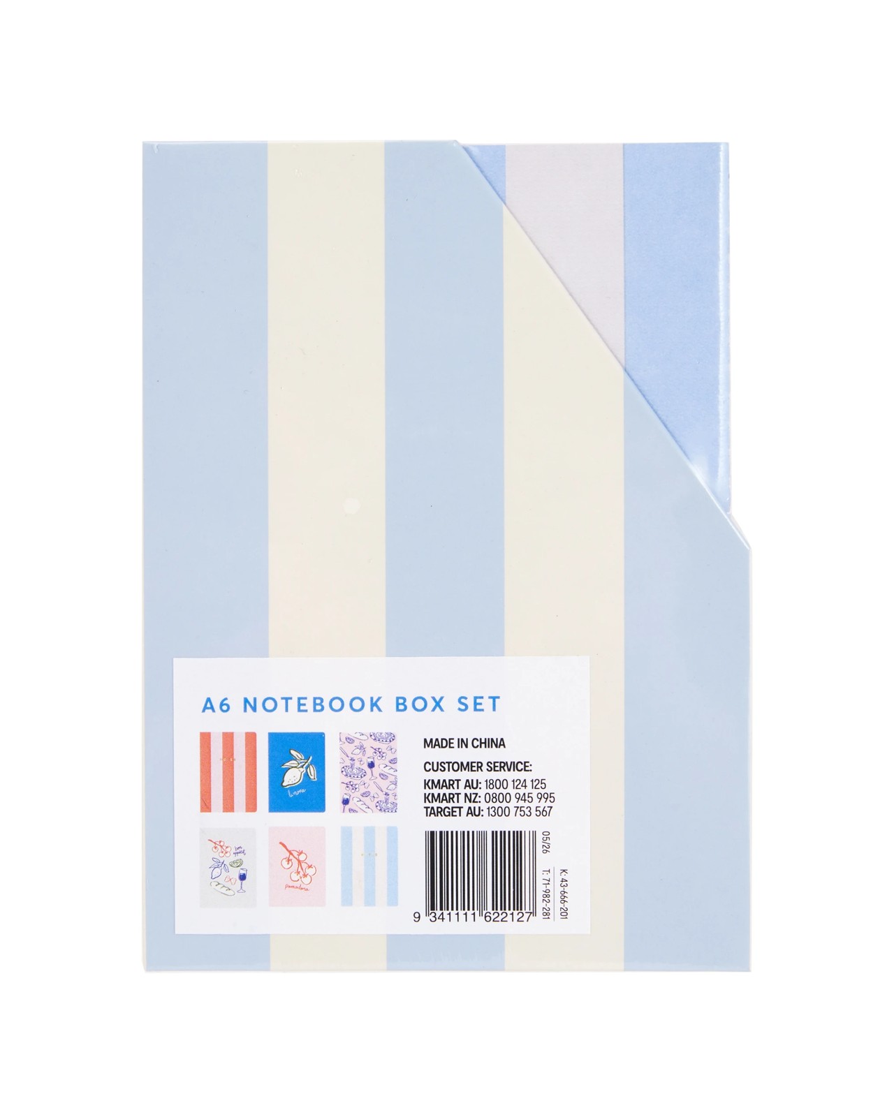 Anko A6 Notebook Box Set 6 of 6