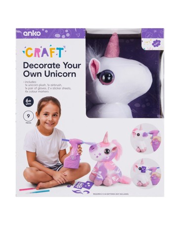 9 Piece Decorate Your Own Unicorn