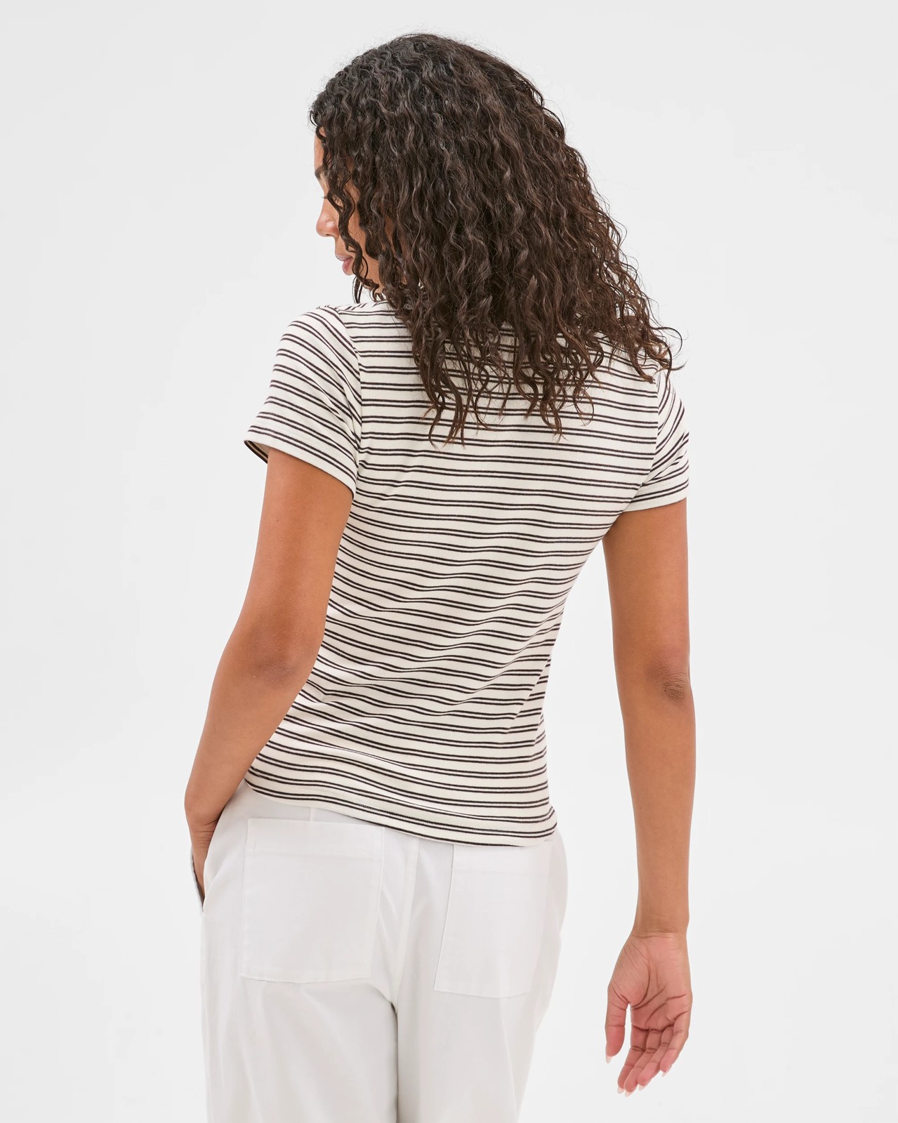 Australian Cotton Blend Stretch T-Shirt 2 of 6