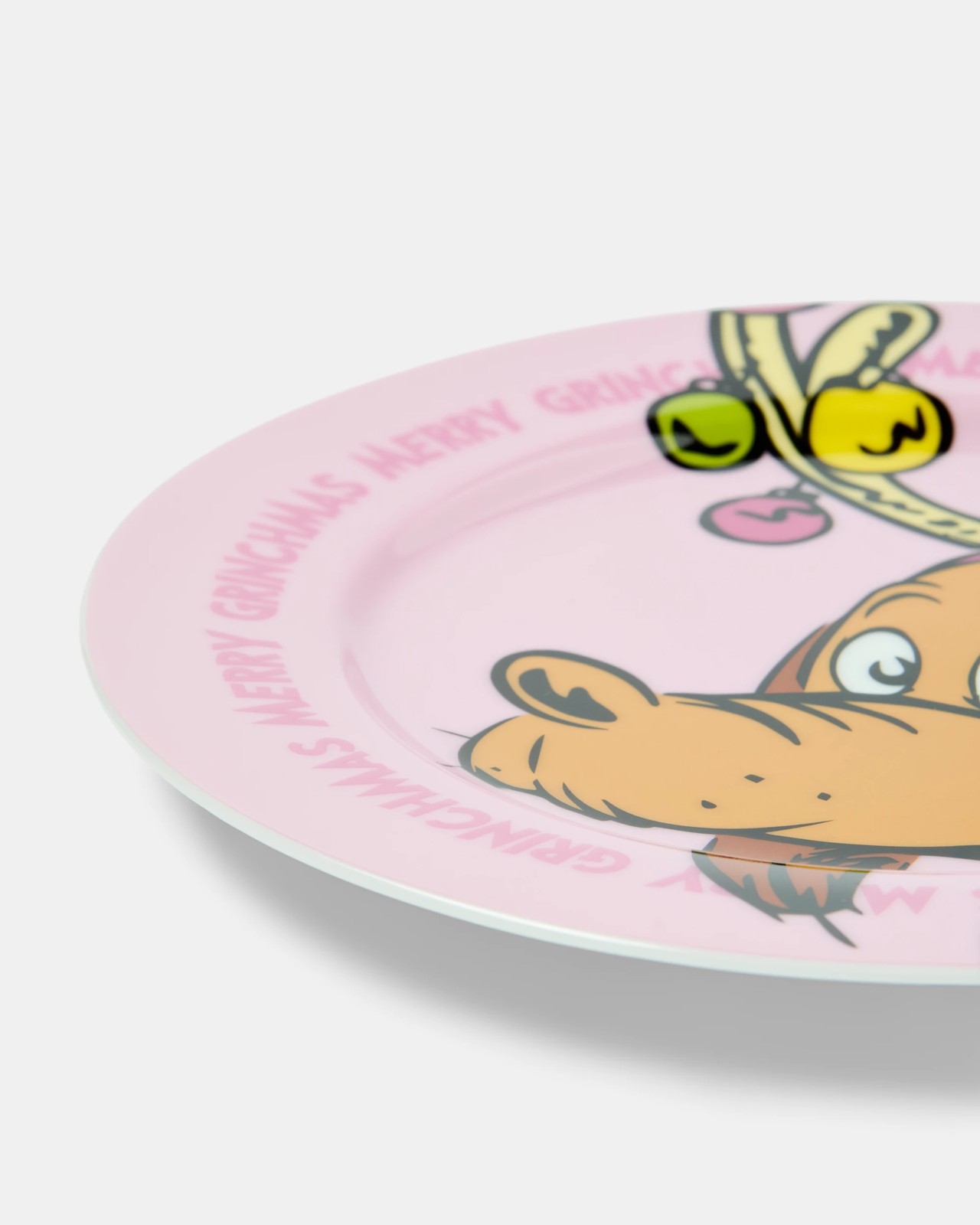 Set of 4 The Grinch Ceramic Plates 3 of 5