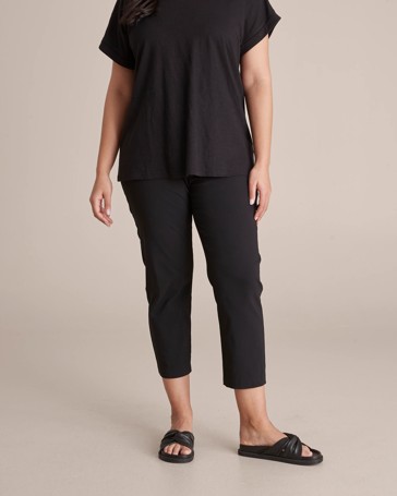 Curve Slim Leg 7/8 Length Bengaline Pants