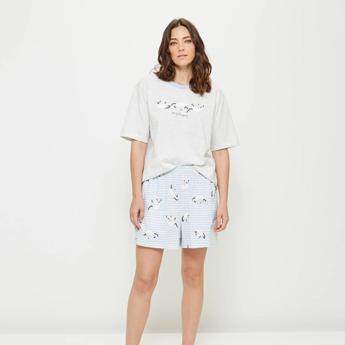 Printed Jersey Sleep Shorts Target Australia