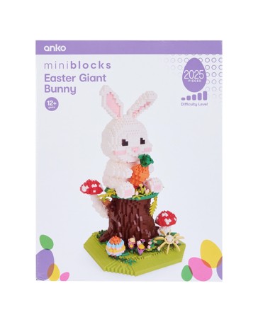 2025 Piece Mini Blocks Easter Giant Bunny