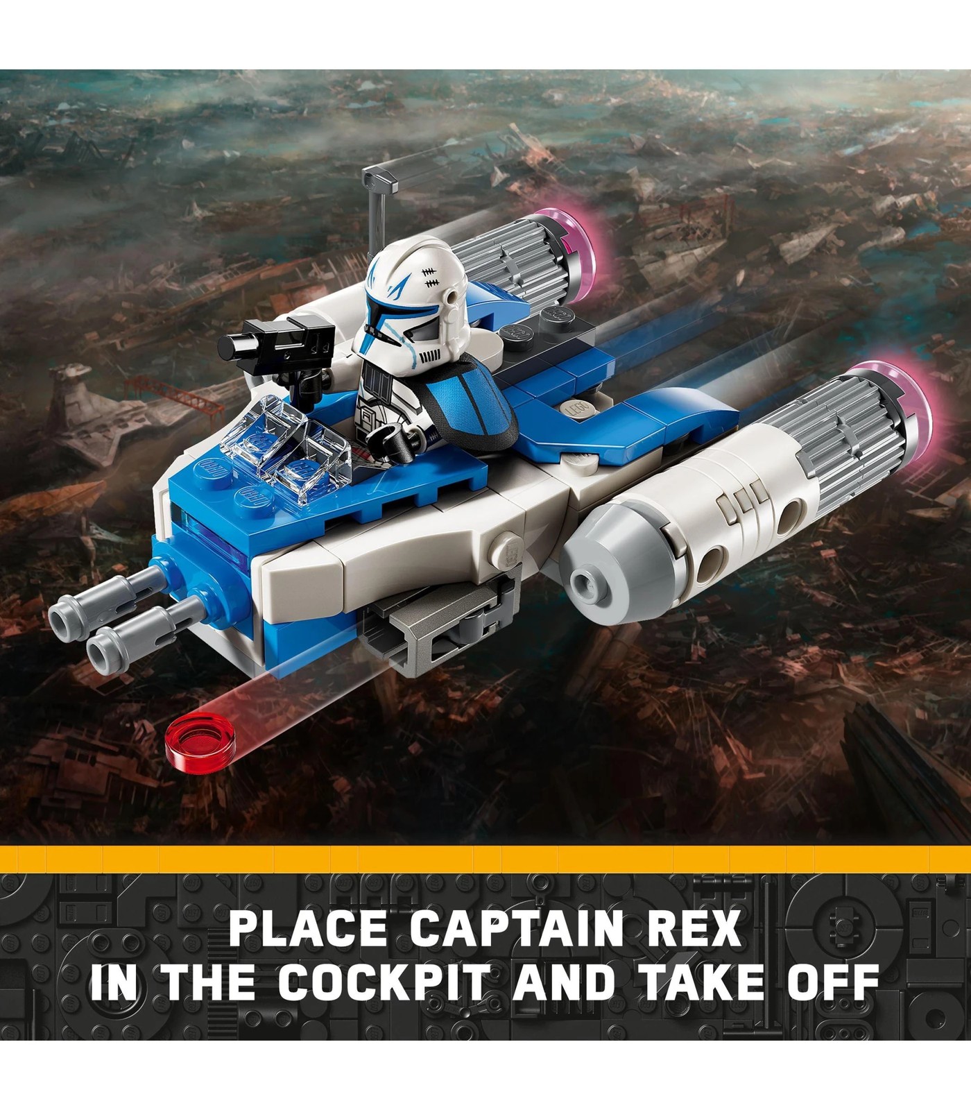 LEGO® Star Wars Captain Rex Y-Wing Microfighter 75391 | Target Australia