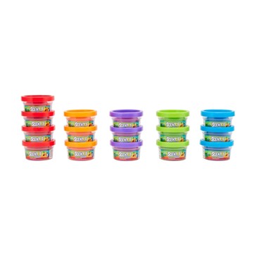 16 Pack Scentos Scented Dough Tubs