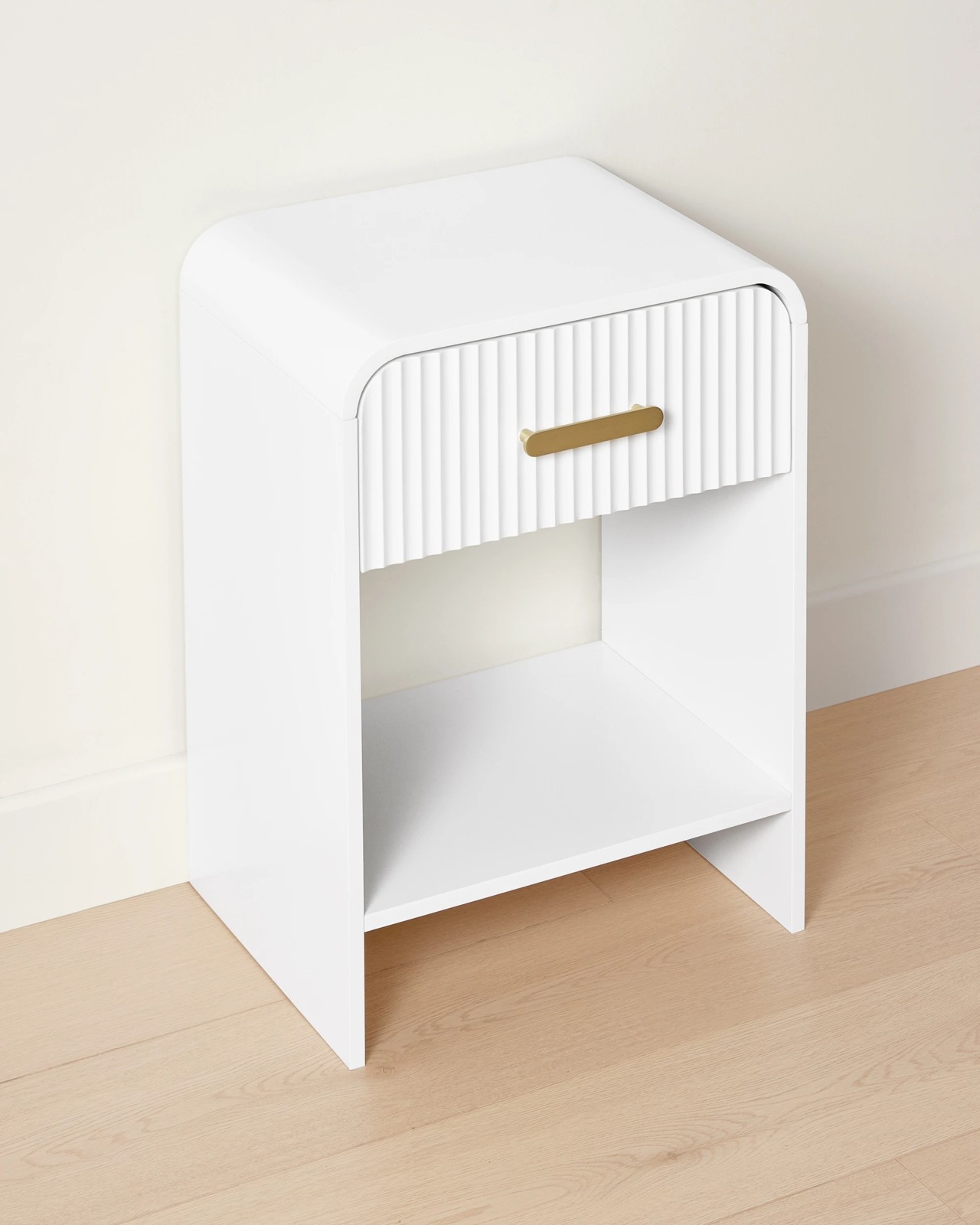 Anko Luna Bedside Table - White 3 of 6