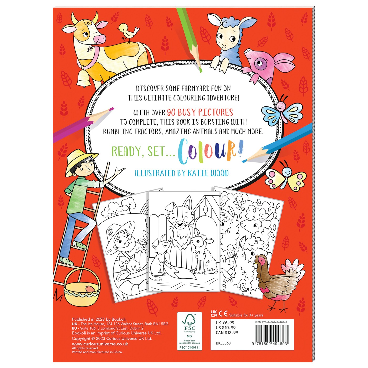 Mega Colouring Farmyard Fun Book 2 of 5
