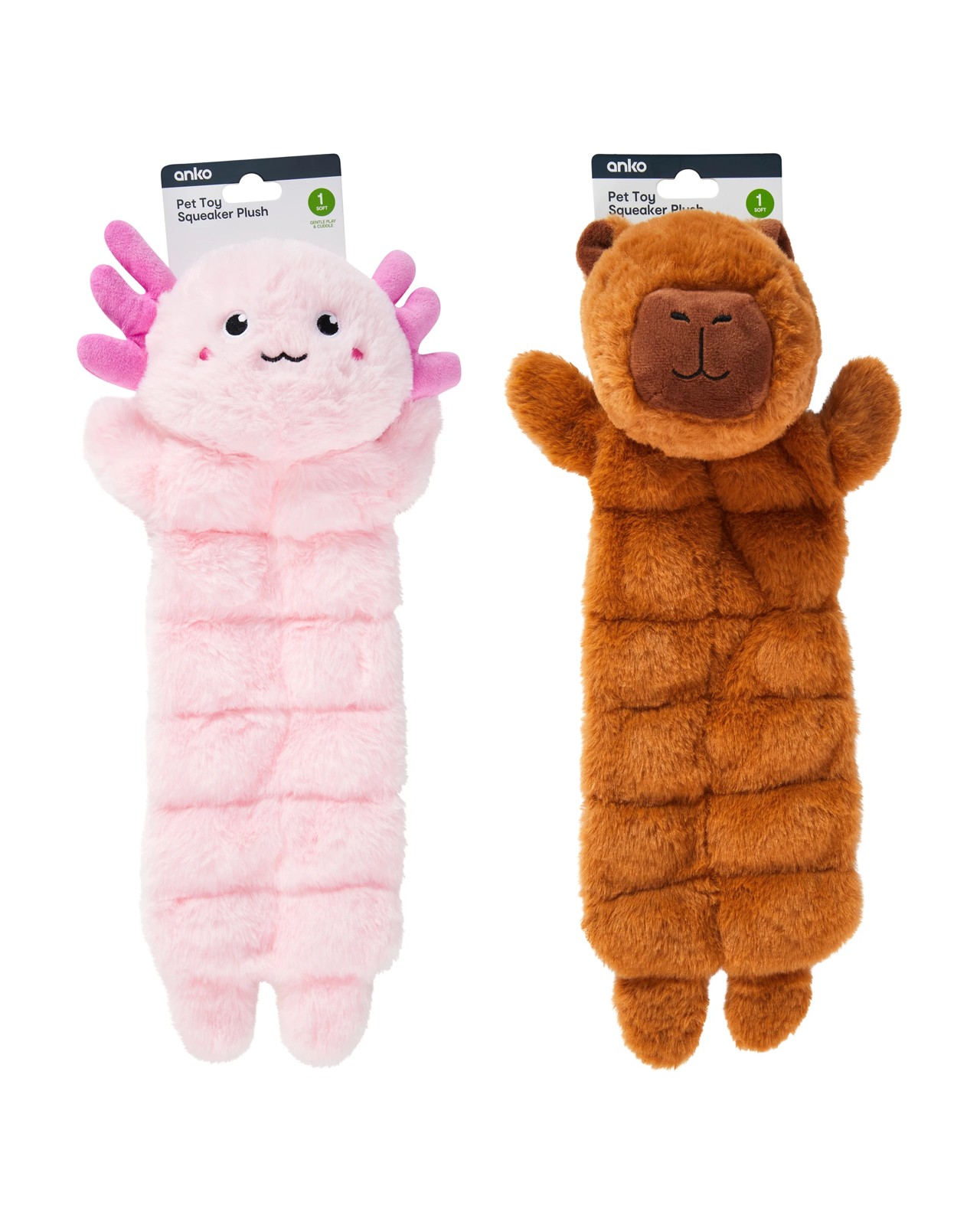 Anko Multi-Squeaker Plush - Assorted 4 of 4