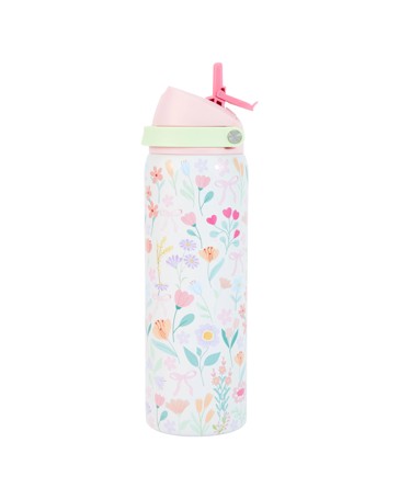 Anko 940ml Floral Dual Function Drink Bottle