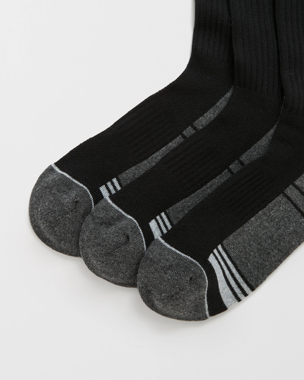 Maxx Australian Cotton Blend 3 Pack Sport Crew Socks 2 of 3