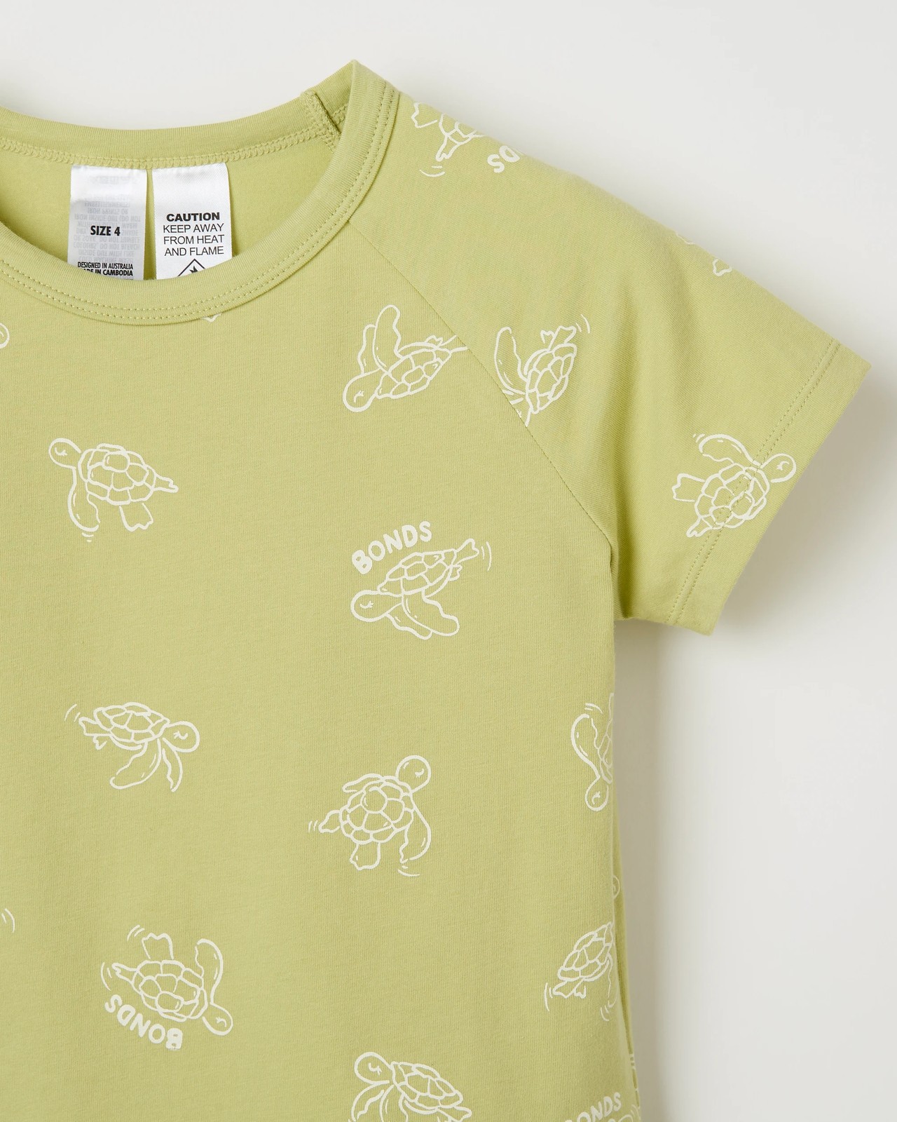 Bonds Younger Boys Sleep Set - Green Turtle Tides 2 of 4