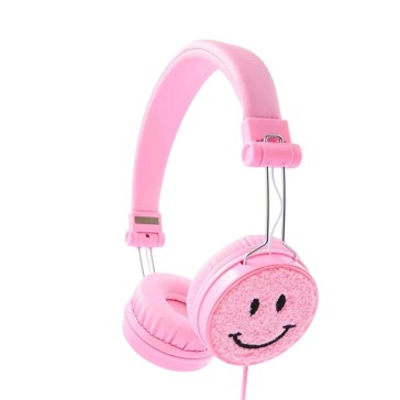 Anko Kids Patch Wired Headphones - Pink