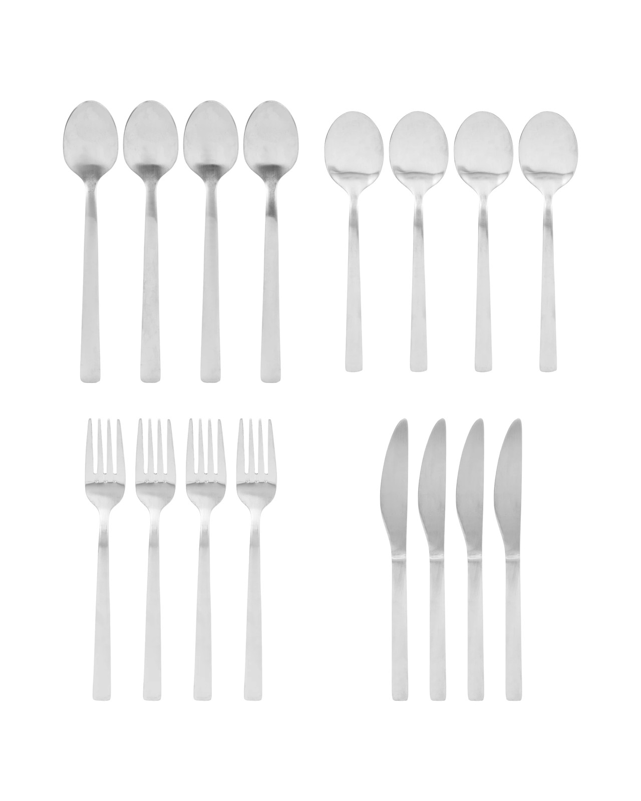 Anko Brushed 16 Piece Cutlery Set 4 of 6
