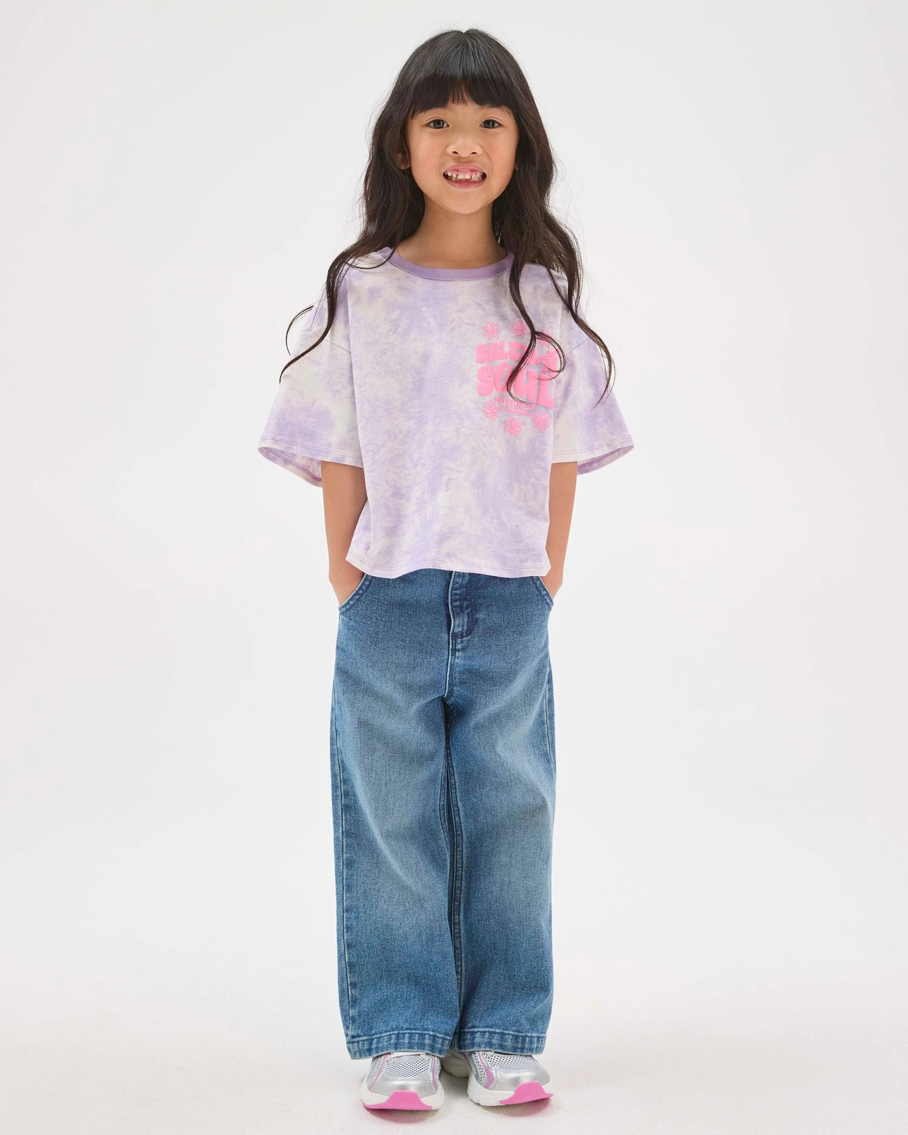 Australian Cotton Oversized T-Shirt - Soul Purple 2 of 5