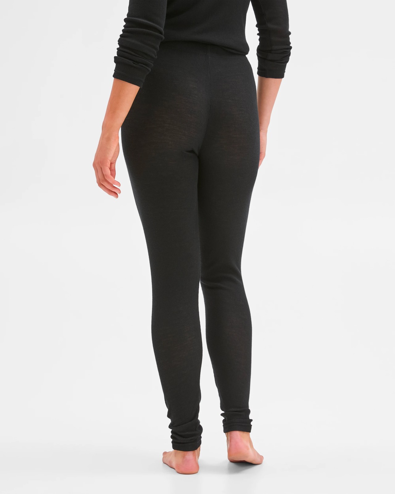 Merino Wool Blend Thermal Leggings 5 of 5