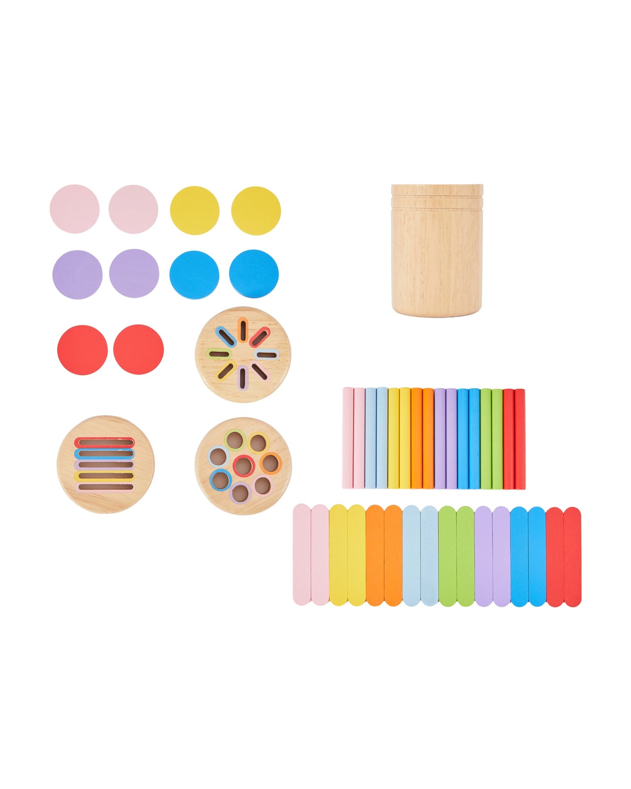 Anko Wooden Sorting Cup 2 of 3