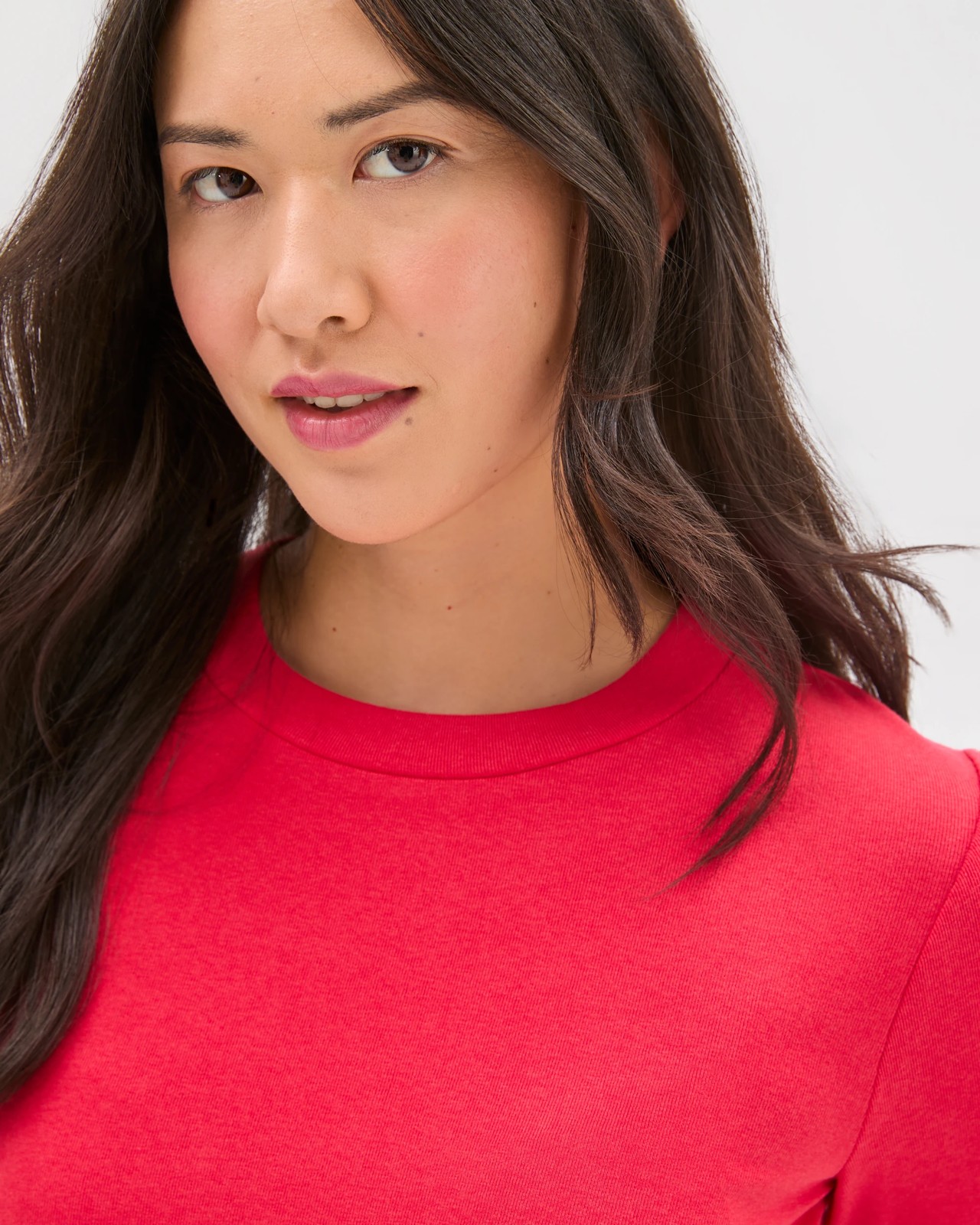 Soft Touch Long Sleeve T-Shirt - True Red 5 of 5