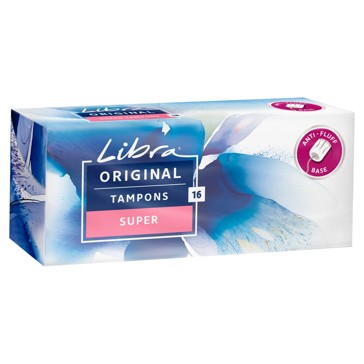 Libra 16 Pack Original Super Tampons