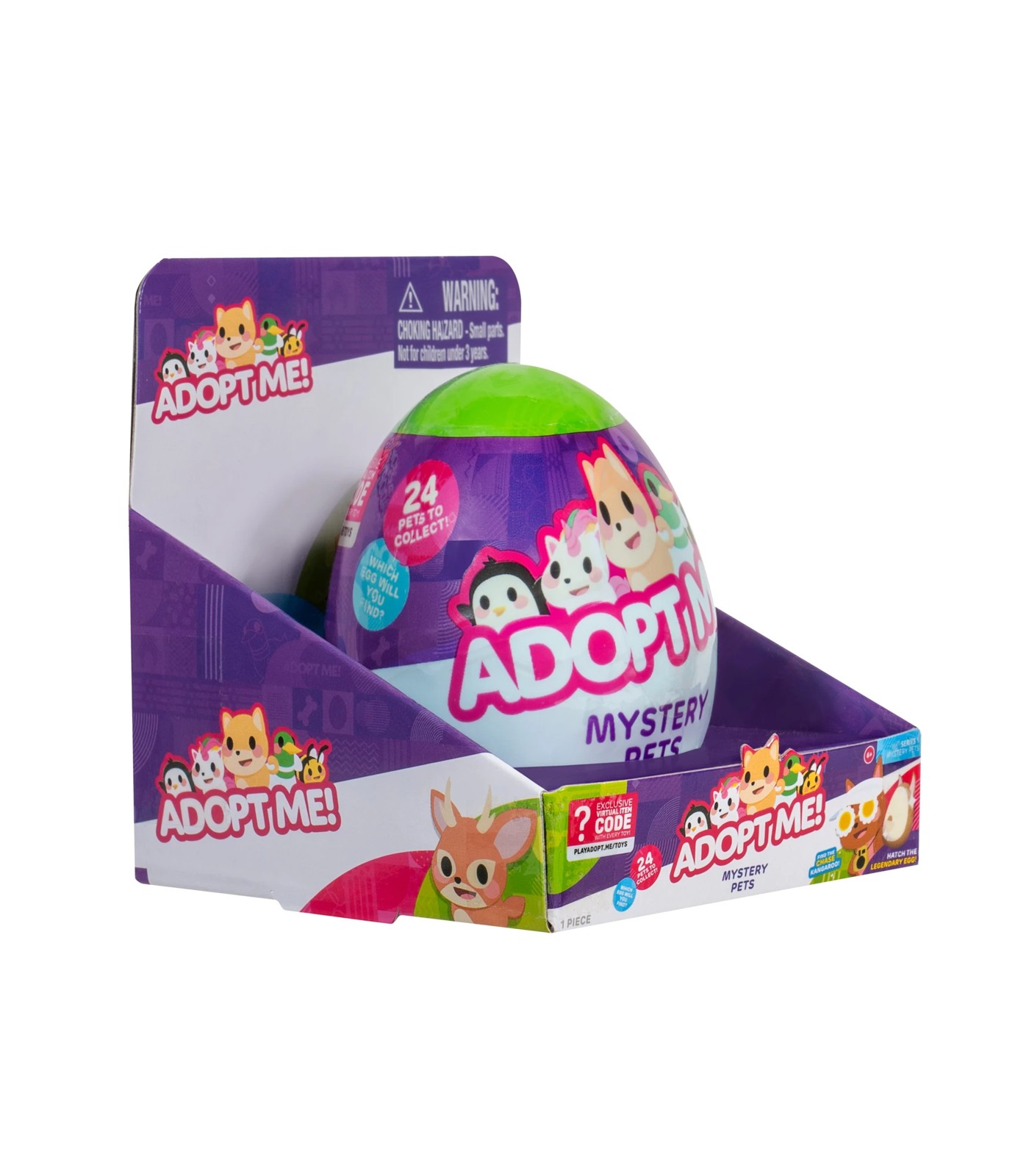 Adopt Me! 10 Pack Mystery Pets - Series 1-10 Pets - Top Online Game -  Exclusive Virtual Item Code Included - Fun Collectible Toys for Kids  Featuring