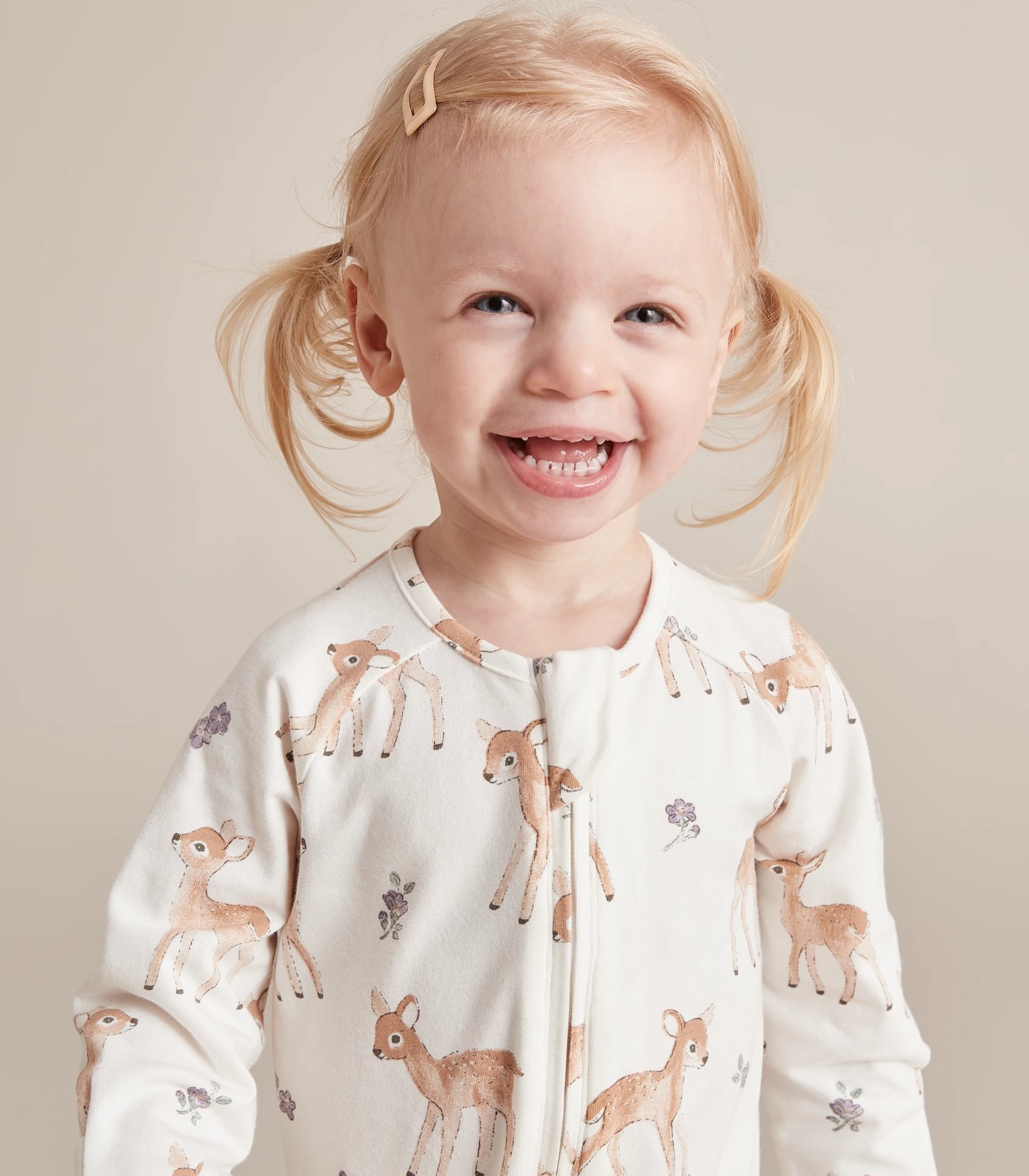 Baby Organic Cotton Print Zip Coverall 4 of 5
