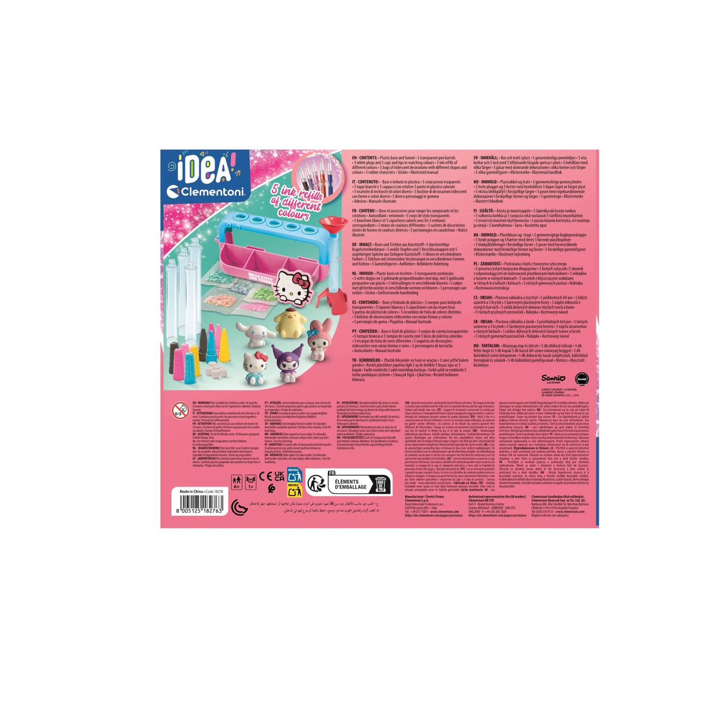 Clementoni Hello Kitty & Friends Pen Maker Creator Studio Kit 3 of 3
