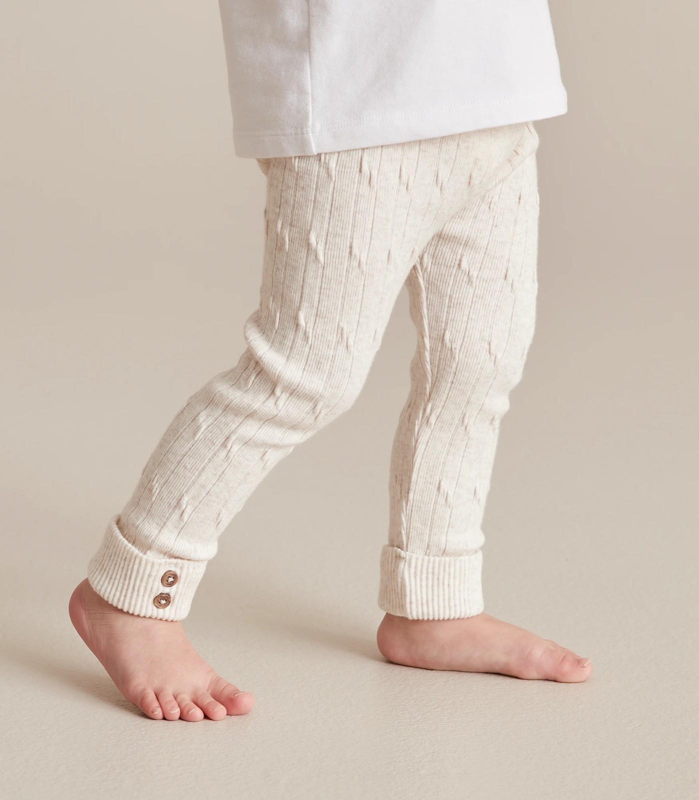 Baby cable knit clearance leggings