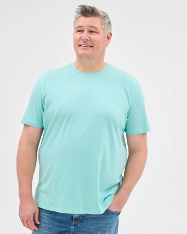 Plus Size Australian Cotton Crew T-Shirt