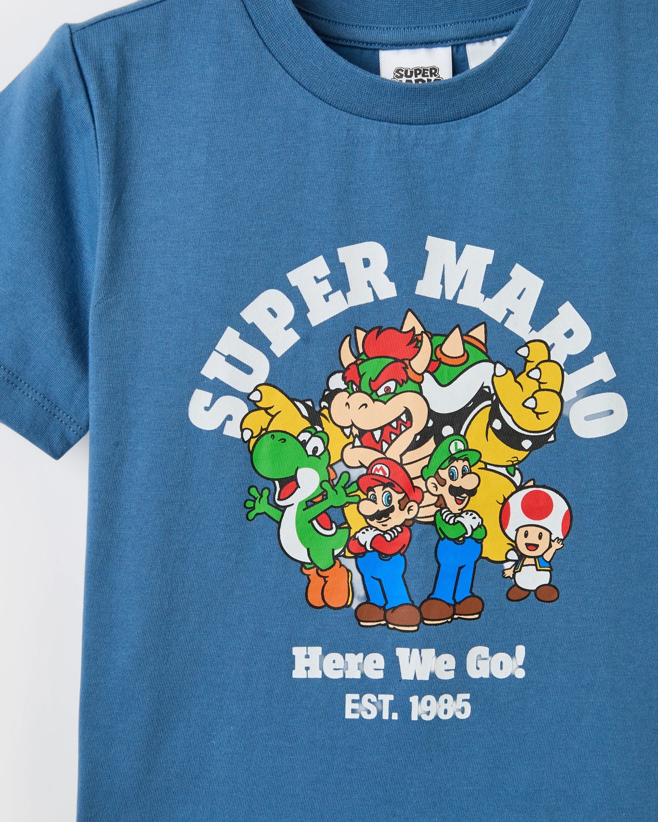 Licensed Super Mario Australian Cotton Older Boys Pyjama Set 3 of 4