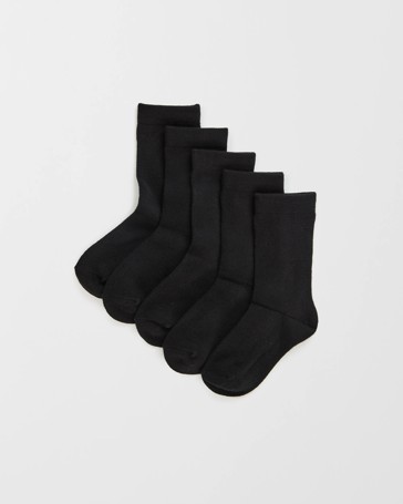 Maxx Bamboo 5 Pack Crew School Socks