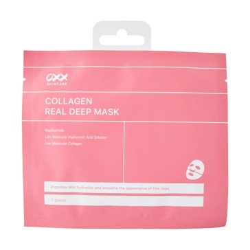Collagen Real Deep Mask  Niacinamide  Low Molecular Hyaluronic Acid Solution and Low Molecular Collagen - OXX Skincare
