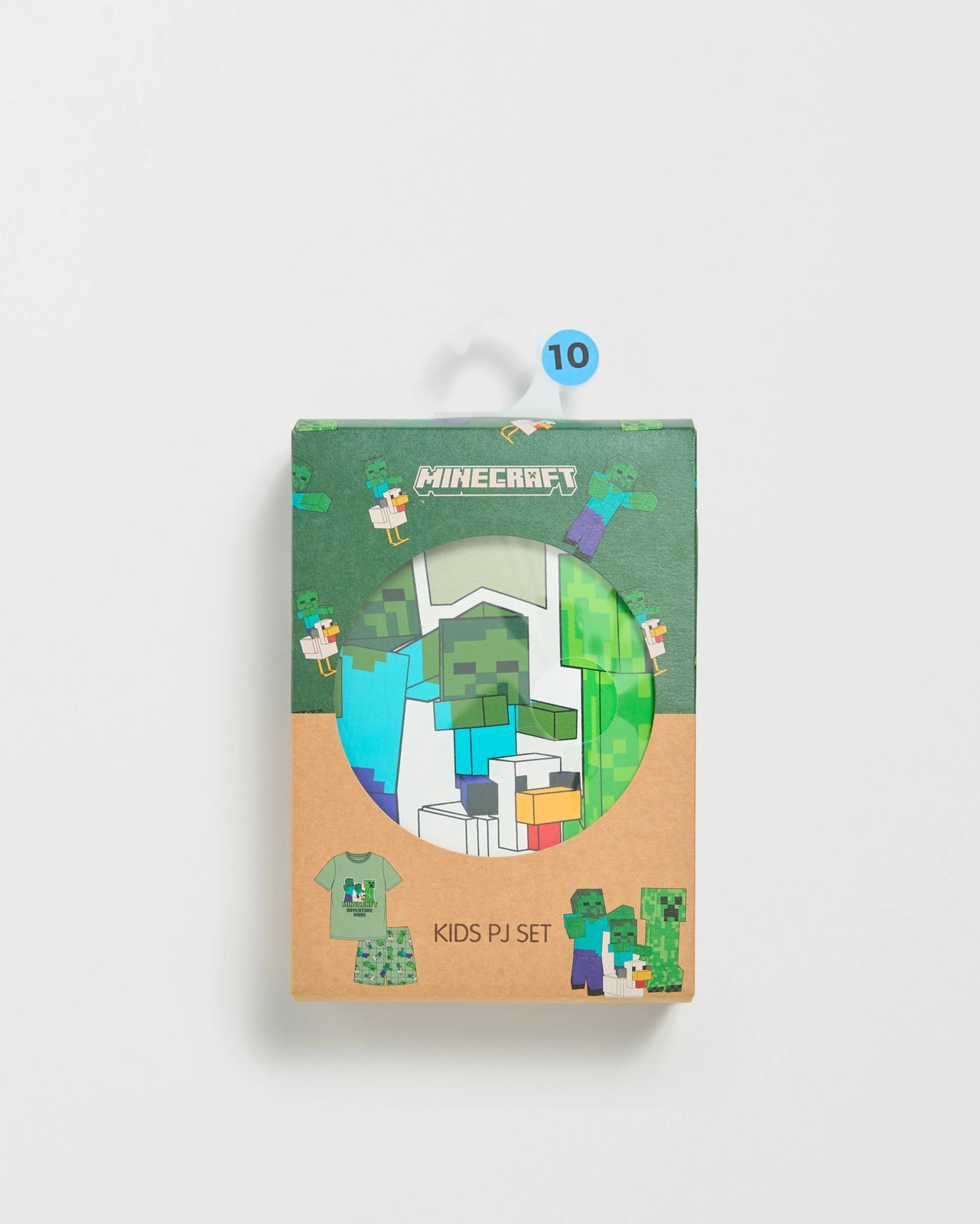 Licensed Minecraft Australian Cotton Older Boys Pyjama Set 3 of 4