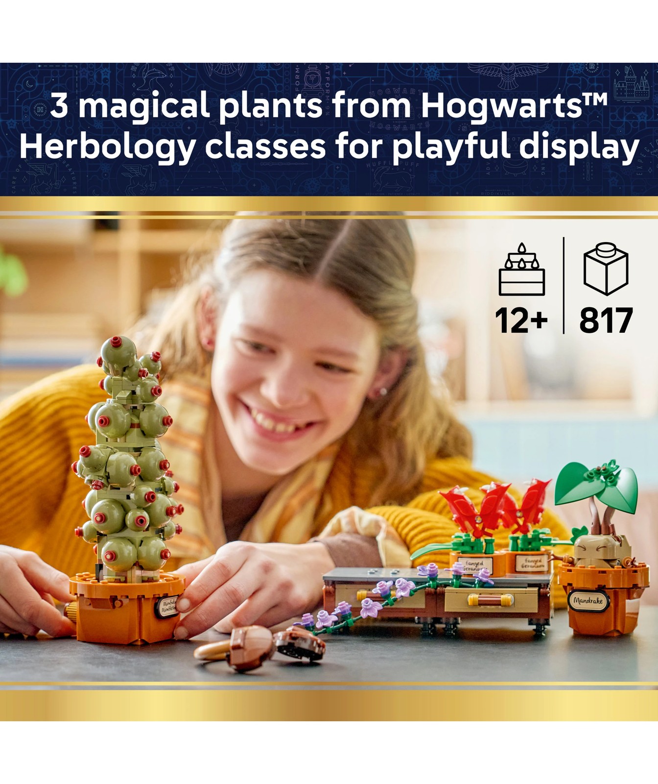 LEGO® Harry Potter TM Hogwarts™ Herbology Plants 76474 2 of 5