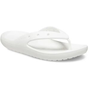 Crocs Kids Unisex Classic Flip Thongs - White