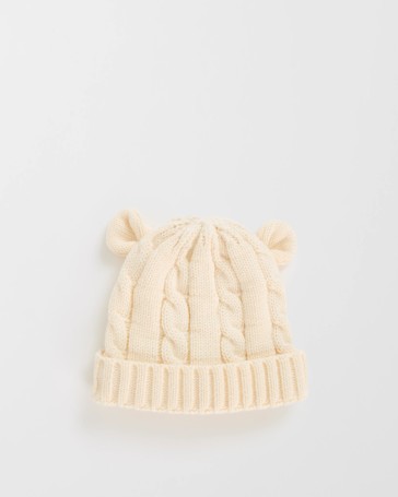 Cable Knit Ears Beanie