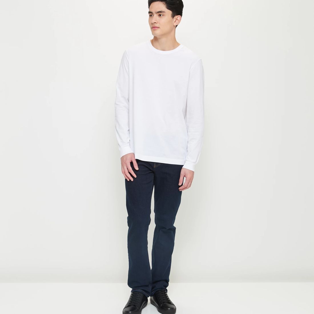 Australian Cotton Long Sleeve T-Shirt - White | Target Australia