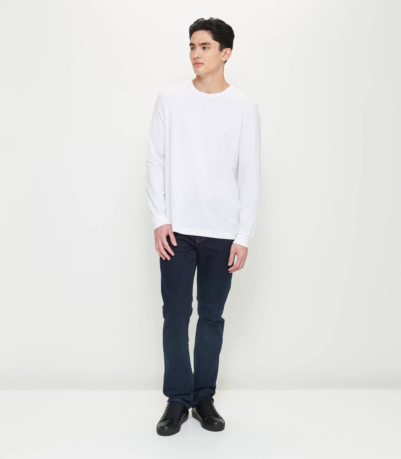 Australian Cotton Long Sleeve T-Shirt - White | Target Australia